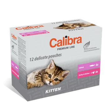 Krmivo pro kočku Calibra Cat kapsa Premium Kitten multipack 12x100g (min. odběr 4 ks)