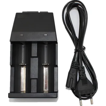 Nabíječka baterií Univerzální nabíječka Li-ion pro nabíjecí baterie 3.7V 32650 26650 18650 18500 17670 14500 16340 17335 baterie EU Plug