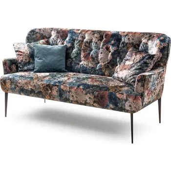 Pohovka Stylová pohovka v květinovém potahu AMBER 3,5-sed šířka 213 cm