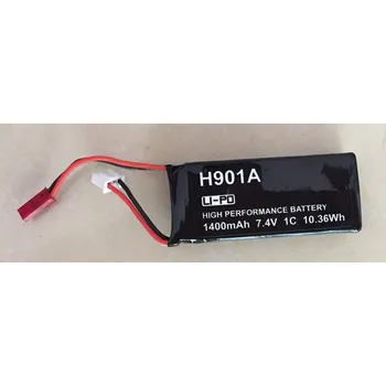 Článková baterie 7.4V 1400mAh dobíjecí baterie Lipo pro Hubsan H501S H502S H901A Vysílač dálkového ovládání H501S-25