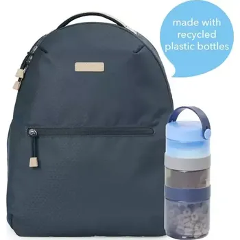 Dětské zboží Taška přebalovací / batoh SKIP HOP Go Envi Eco-Friendly Grey Blue Hex (91345010)
