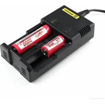 Nabíječka baterií Nabíječka sysmax I2 Li-ion a LiMn a NiMH akumulátorů pro 1,2V/3.0V/3.6V/3.7V