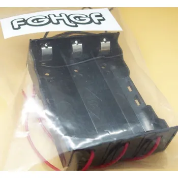 Držák baterie Držák akumulátorů 18650 - trojitý varianta s vývody