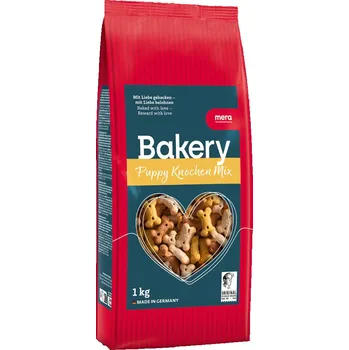 Volný čas 1kg mera Bakery Snacks Puppy Bones Mix