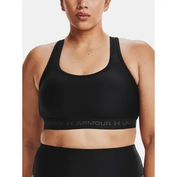 Podprsenka Dámská podprsenka Under Armour UA Crossback Mid Bra& 1362897-001 Černá 2X