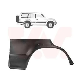 Příslušenství karosérie Boční stěna VAN WEZEL 3242148