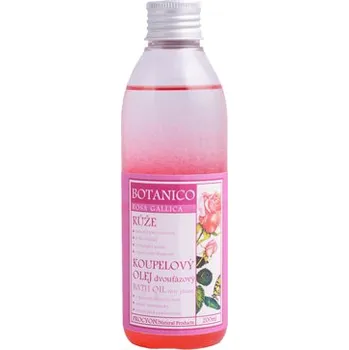 Koupelová pěna BOTANICO Růže koupelový olej s minerály z mrtvého moře relaxační dvoufázový 200 ml