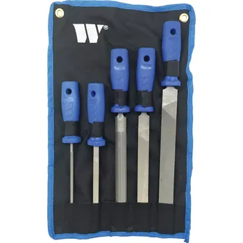 Pilníky 150 - 250 mm, různé profily, sada 5 dílů, Welzh (Welzh Werkzeug)