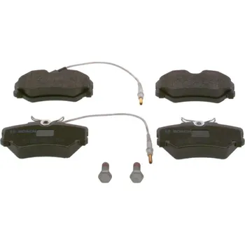 Brzdová destička Sada brzdových destiček, kotoučová brzda BOSCH 0 986 492 090