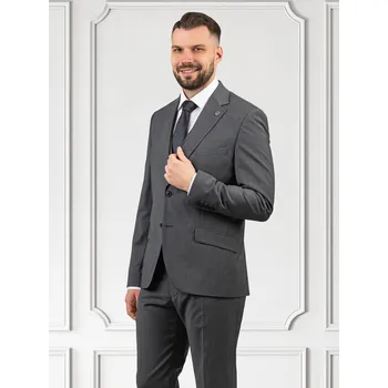 FERATT Pánské oblekové sako ARONA šedé Velikost: 182/50