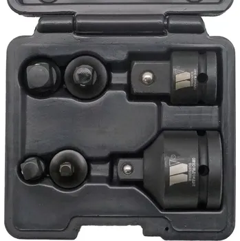 Gola hlavice Hlavice - adaptéry nástrčné 3/8" - 1/2", pro rázové utahováky, kované, sada 6 dílů, Welzh (Welzh Werkzeug)