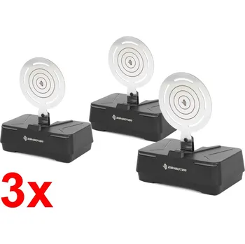 Terč na sportovní střelbu E-Shooter Elektronická tréninková střelnice Sentry 2 - černá, SET 3 KUSY