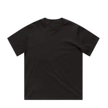 Pánské tričko Vintage Industries Tričko T-Shirt Heavyweight - Černé Velikost: 3XL