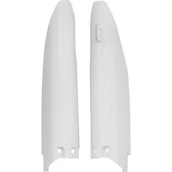 RACETECH kryty teleskopů SUZUKI RM 125/250 04-06, RMZ 450 05-06, barva bílá (SU03998041) (SU03973041)