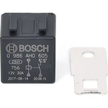 Autoelektrika Relé, pracovní proud BOSCH 0 986 AH0 605