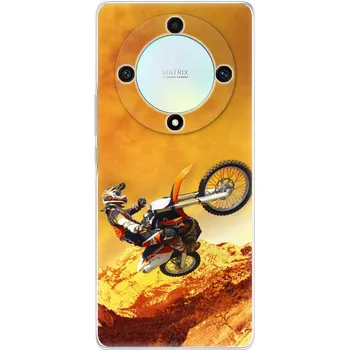 Pouzdro na mobilní telefon Odolné silikonové pouzdro iSaprio - Motocross - Honor Magic5 Lite 5G