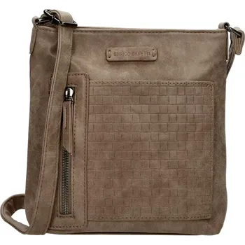 Dámská crossbody kabelka přes rameno Enrico Benetti Alice 66629 – elegantní hnědá kabelka s nastavitelným popruhem | Cooltovka.cz
