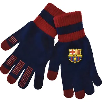 Rukavice FC Barcelona Protiskluzové rukavice FC Barcelona, modro-červené, L/XL