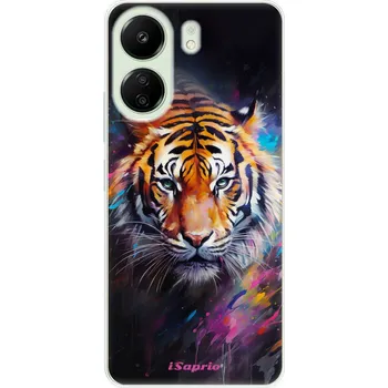 Pouzdro na mobilní telefon Odolné silikonové pouzdro iSaprio - Abstract Tiger - Xiaomi Redmi 13C