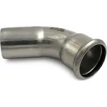 INAIRCOM INOX PRESS-Koleno 60° 76x76mm i/a