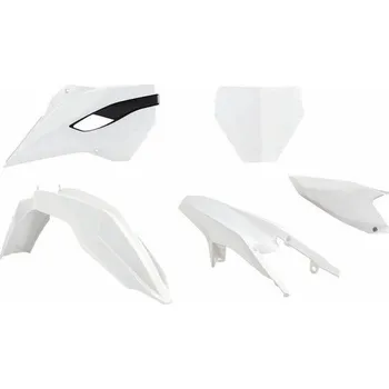 RACETECH kompletní plasty HUSQVARNA TC/FC 125/250/350/450 14-15, barva OEM bílá (tabulka) (HU613E999)