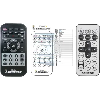 Dálkový ovladač General SENCOR SDF 1371 photo frame - náhradní dálkový ovladač