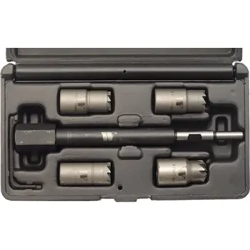 Systém vstřikování Frézy na úpravu sedel diesel vstřikovačů, sada 6 dílů, Welzh (Welzh Werkzeug)