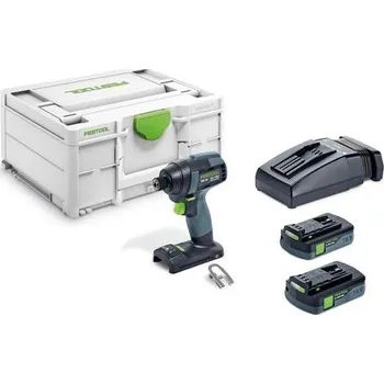 FESTOOL Akumulátorový rázový utahovák TID 18 C 3,1-Plus
