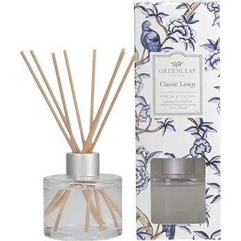 Osvěžovač vzduchu Greenleaf Vonný difuzér Classic Linen (Vůně prádla)124 ml