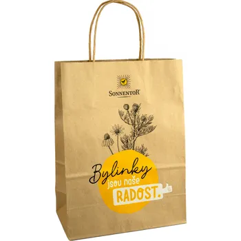Dárková taška Sonnentor SONNENTOR papírová taška malá