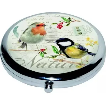 Easy Life Kapesní zrcátko s ptáčkem