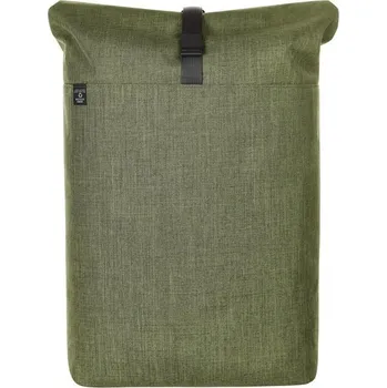 Městský batoh Halfar Rolovací batoh na notebook EUROPE - Zelená kropenatá