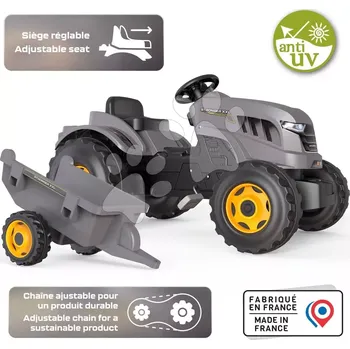 Odrážedlo Traktor pro děti šlapací Stronger XXL Smoby