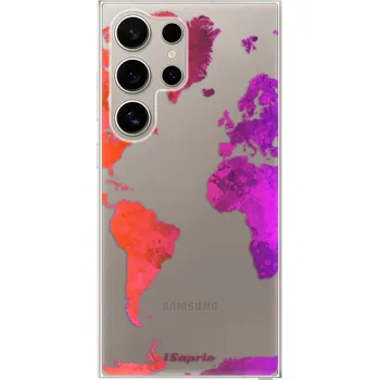 Pouzdro na mobilní telefon Odolné silikonové pouzdro iSaprio - Warm Map - Samsung Galaxy S24 Ultra