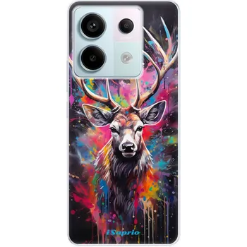 Pouzdro na mobilní telefon Odolné silikonové pouzdro iSaprio - Abstract Deer - Xiaomi Redmi Note 13 Pro 5G / Poco X6 5G