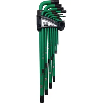 Klíč Klíče zástrčné Torx T6-T50, S2, sada 13 dílů, Welzh (Welzh Werkzeug)