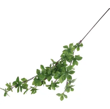 umělá květina Umělé květiny, plast 860mm dekorativní větvička, zelená 40 gram
