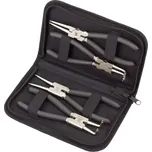 Kleště na pojistné kroužky ,,seger", zahnuté a přímé 175 mm, sada 4 kusy, Welzh (Welzh Werkzeug)