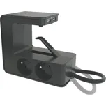 Prodlužovací kabel Legrand ke stolu 4 zásuvky s USB A 1,5 m max. 16 A černá