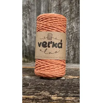 Příze Velká vlna Macrame 1,5mm Losos (Špagát na macrame Losos)