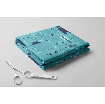 Softshell zimní, Zvířátka v lese Barva: Modrá