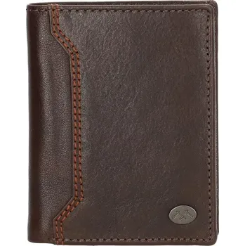 Peněženka Pánská kožená peněženka Micmacbags hnědá 17518 | Cooltovka.cz