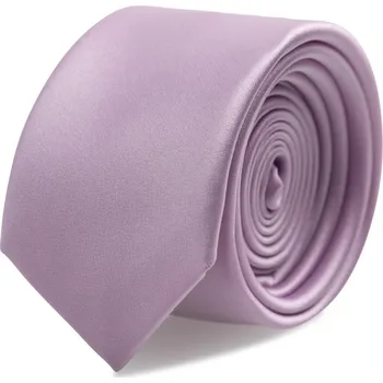 Kravata Slim kravata s kapesníčkem Brinkleys - lila