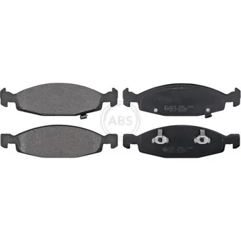 Brzdová destička Sada brzdových destiček, kotoučová brzda A.B.S. 38790