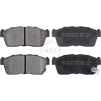 Brzdová destička Sada brzdových destiček, kotoučová brzda A.B.S. 37222