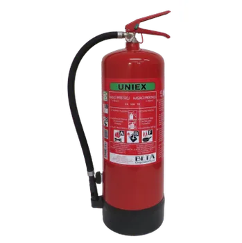Hasicí přístroj UNIEX Pěnový hasící přístroj F9 BETA WLI - 9L, S REVIZÍ, k hašení lithiových baterií UNIEX Pěnový hasící přístroj F9 BETA WLI - 9L, S REVIZÍ, k hašení lithiových baterií, Kód: 26214
