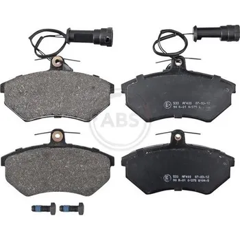 Brzdová destička Sada brzdových destiček, kotoučová brzda A.B.S. 36791