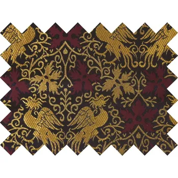 HEDVA ČESKÝ BROKÁT Vzorek brokátu 5x10cm 51324 FÉNIX modrá | 13