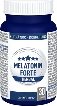 Přípravek na podporu paměti a spánku Clinical Nutricosmetics Melatonin Forte Herbal