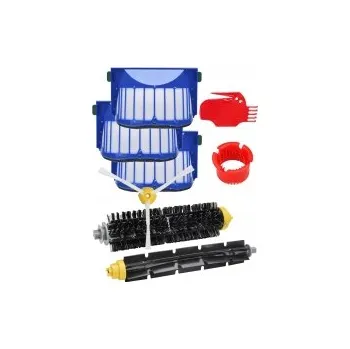 Sada příslušenství pro robotický vysavač Kartáče a HEPA filtry pro vysavač IROBOT Roomba 660 sada 8ks